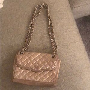 Metallic Rebecca minkoff bag